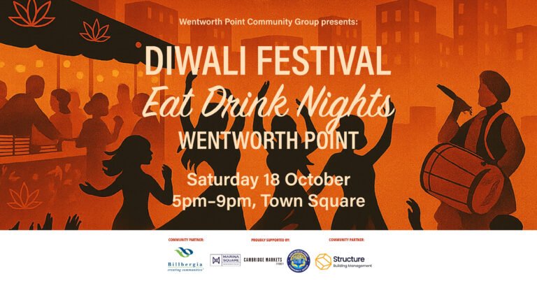 First time in Wentworth Point: Diwali Festival Celebration with Eat & Drink Night!