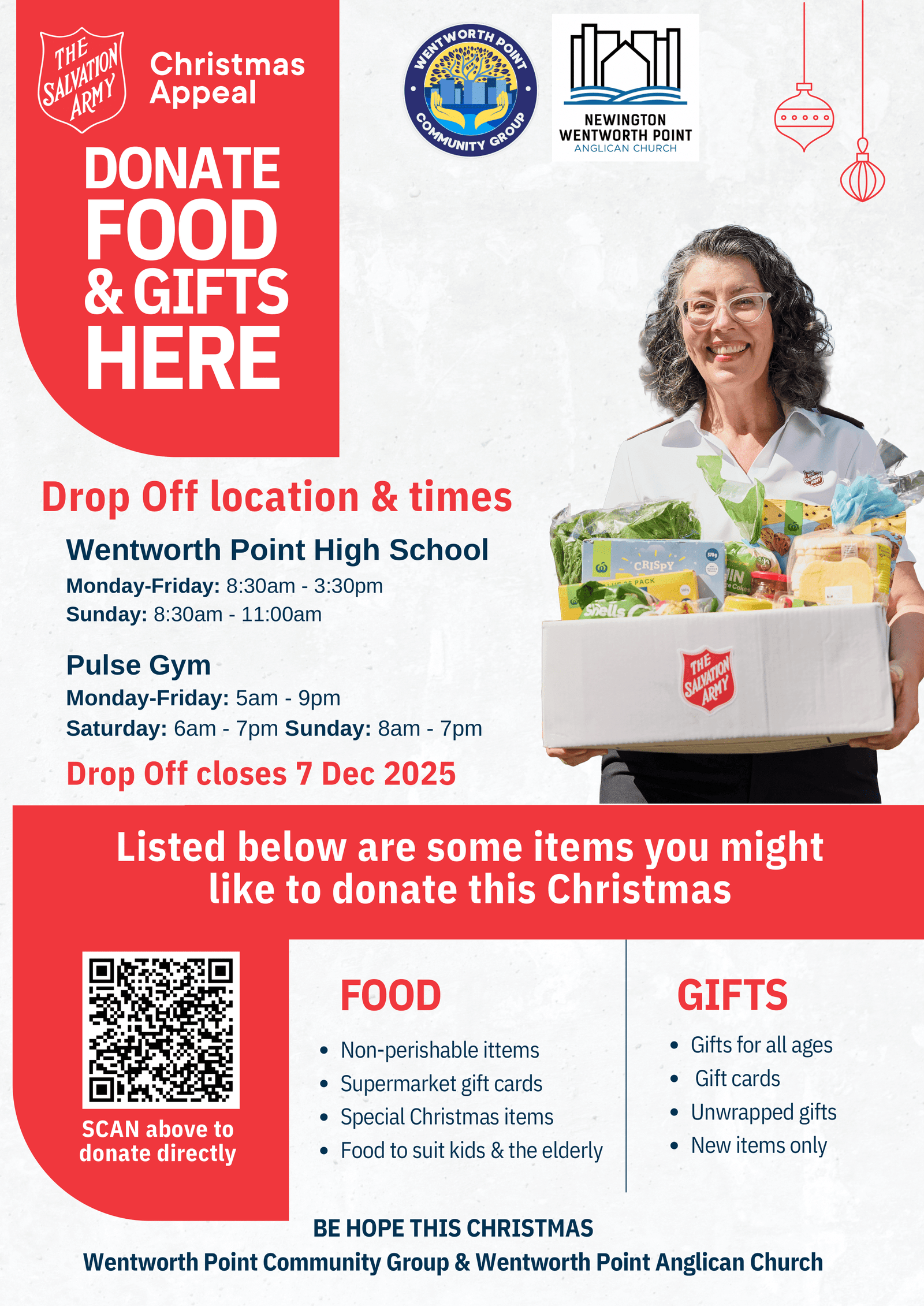 WPCG Christmas Food & Gift Drive