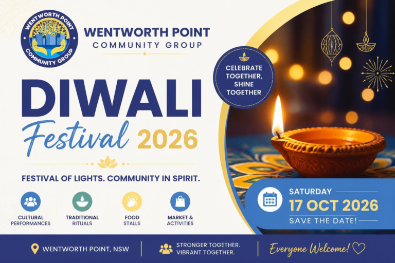 Diwali Extravaganza at Wentworth Point: Dance Food and Community Magic Await!